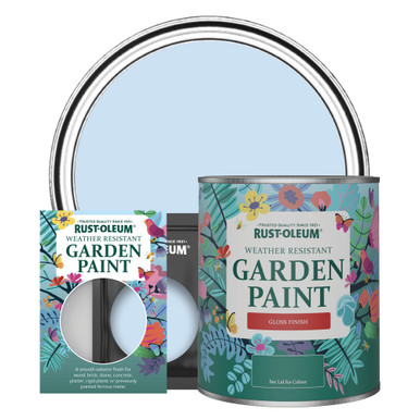 Rustolem Powder Blue Blue Gloss Finish Garden Paint - Powder Blue | Rust-Oleum