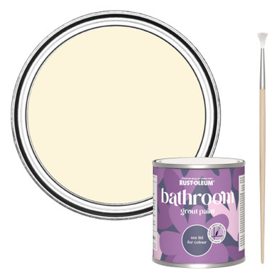 Bathroom Grout Paint - Clotted Cream 250ml