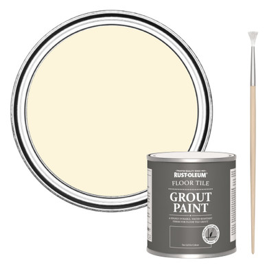 Floor Grout Paint - Clotted Cream 250ml