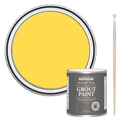 Floor Grout Paint - Lemon Sorbet 250ml