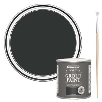 Floor Grout Paint - Natural Charcoal (Black) 250ml