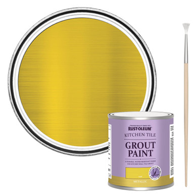 Kitchen Grout Paint - Gold 250ml