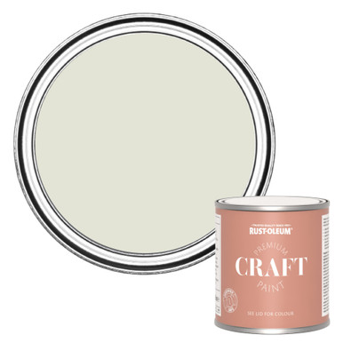 Portland Paint Samples Premium Craft Paint - Portland Stone 250ml - Rust-oleum UK