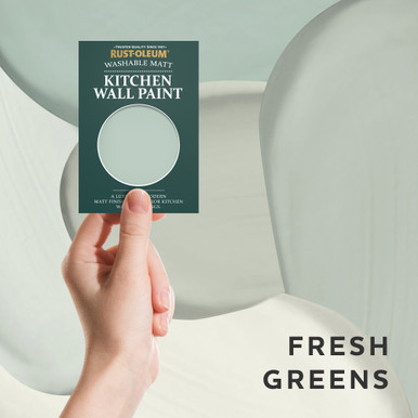 Kitchen Wall & Ceiling Paint Samples - Fresh Greens Tester Box