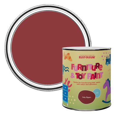 Furniture & Toy Paint, Matt Finish - Ruby Slippers 750ml