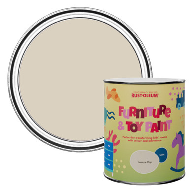 Furniture & Toy Paint, Satin Finish - Treasure Map 750ml