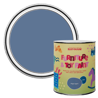 Furniture & Toy Paint, Satin Finish - Magic Lagoon 750ml