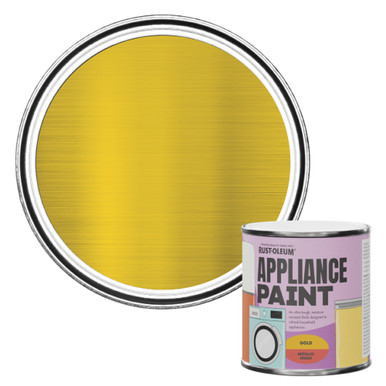 Appliance Paint, Metallic Finish - Gold 250ml