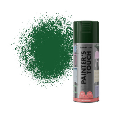 Painter's Touch Spray Paint, Gloss Finish - Racing Green 400ml