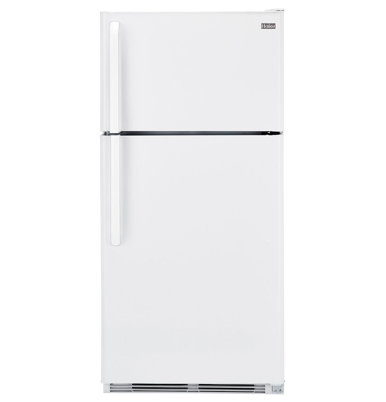 Haier ホワイト冷凍庫 フラットトップ 20.6-Cu.-Ft. Top Mount Refrigerator - HRT21F2APP - Haier Appliances