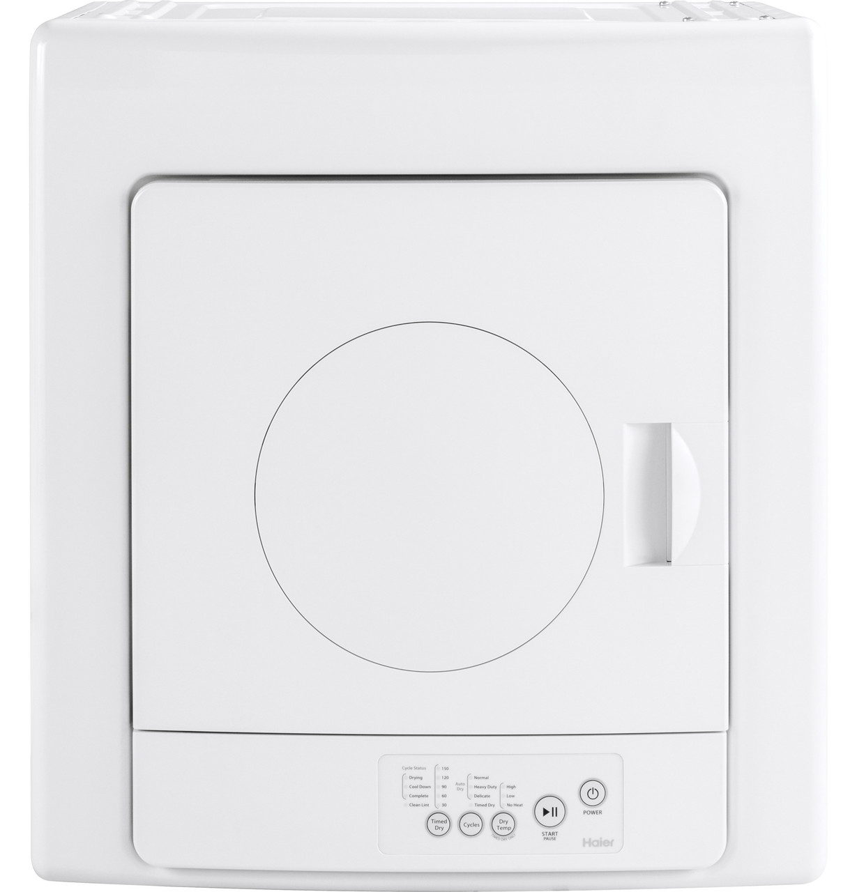 Haier HAWADREW1 Stacked Washer & Dryer Set with Portable Washer and  Electric Dryer in White