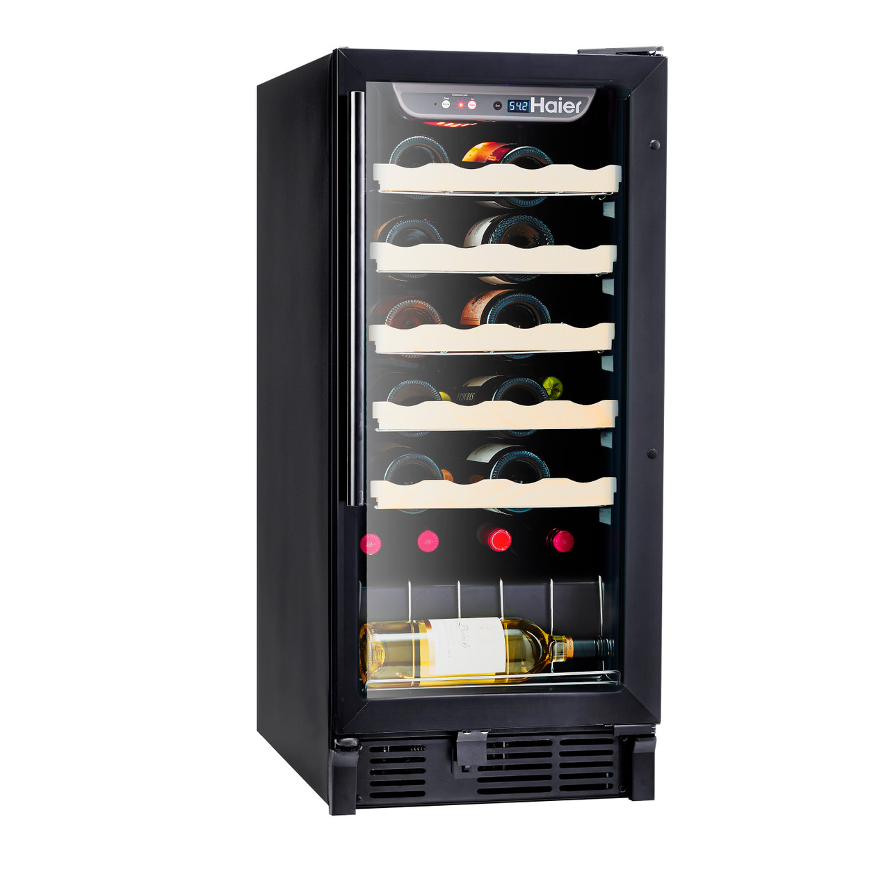 26-Bottle Built-In Wine Cellar - HVCE15DBH - Haier Appliances