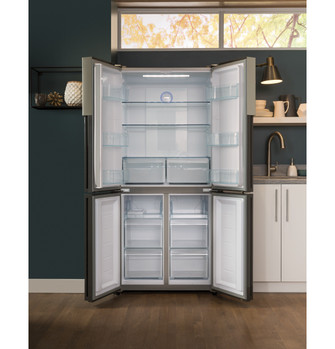 Haier ENERGY STAR® 16.8 Cu. Ft. Quad Door Refrigerator 