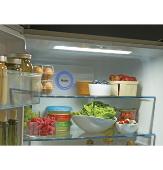 Haier ENERGY STAR® 16.8 Cu. Ft. Quad Door Refrigerator 