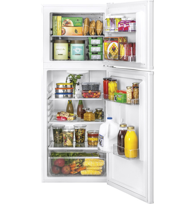 9.8 Cu. Ft. Top Freezer Refrigerator - HA10TG21SW - Haier Appliances