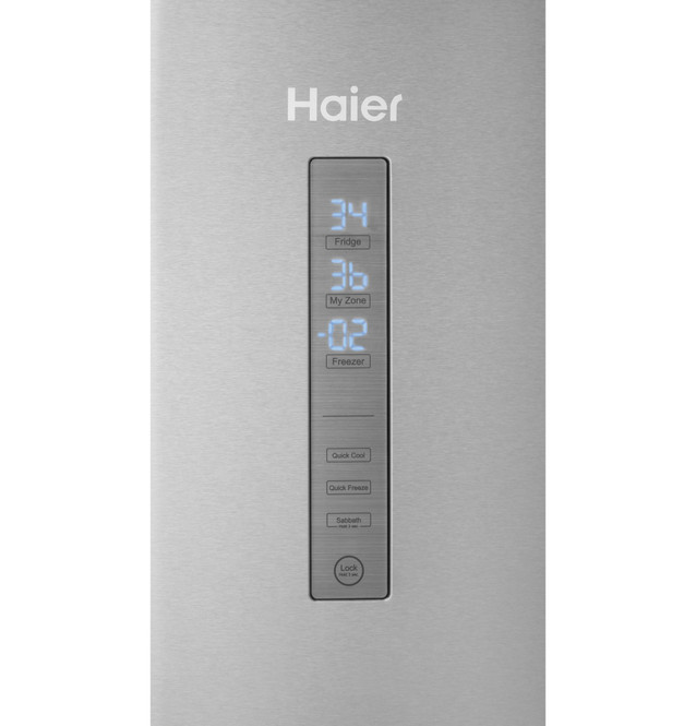 Haier ENERGY STAR® 15 Cu. Ft. Bottom Freezer Refrigerator