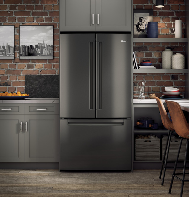 Haier ENERGY STAR® 27.0 Cu. Ft. French-Door Refrigerator Haier ENERGY STAR® 27.0 Cu. Ft. French-Door Refrigerator