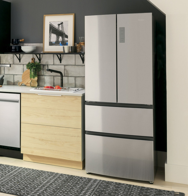15.3 Cu. Ft. French Door Refrigerator - HRF15N3AGS - Haier Appliances