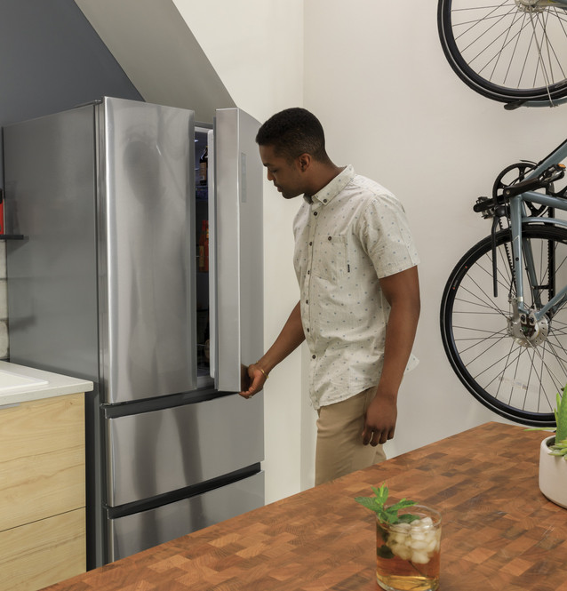 15.3 Cu. Ft. French Door Refrigerator - HRF15N3AGS - Haier Appliances
