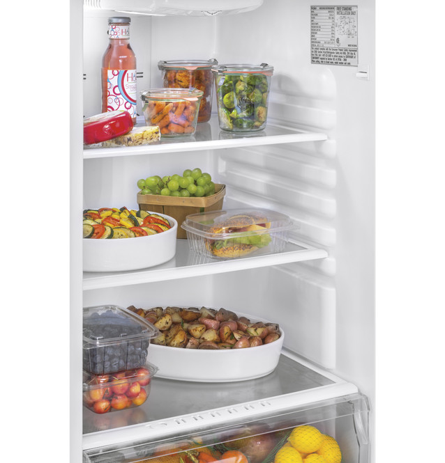 9.8 Cu. Ft. Top Freezer Refrigerator - HA10TG21SS - Haier Appliances