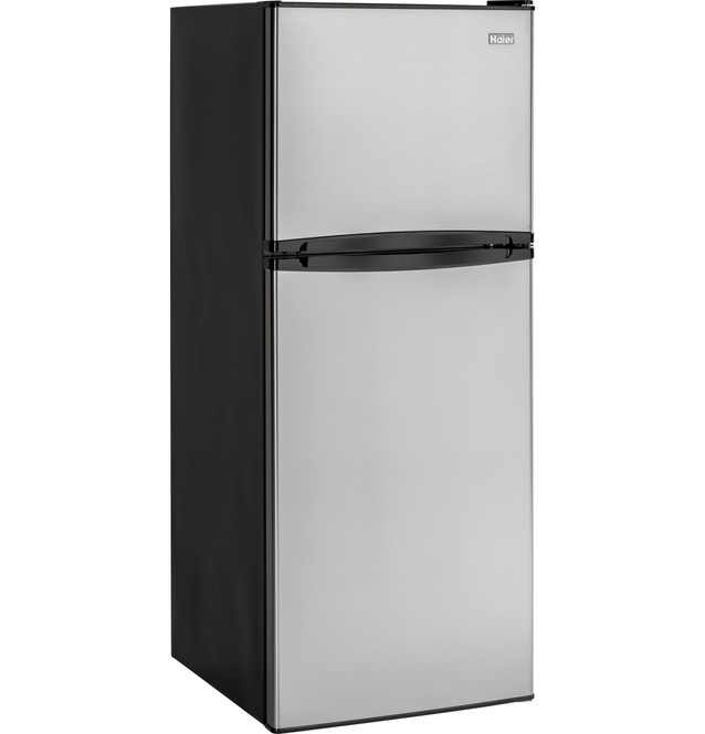 その他 Haier 9.8 Cu. Ft. Top Freezer Refrigerator - HA10TG21SS - Haier Appliances