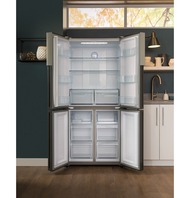 Haier ENERGY STAR® 16.4 Cu. Ft. Quad Door Refrigerator 