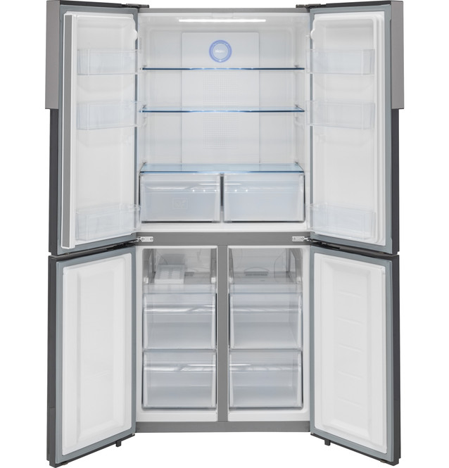 Haier ENERGY STAR® 16.4 Cu. Ft. Quad Door Refrigerator