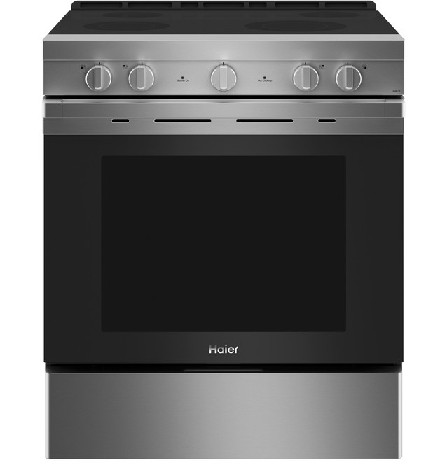 30 Smart Slide-In Electric Range with Convection - QSS740RNSS - Haier  Appliances