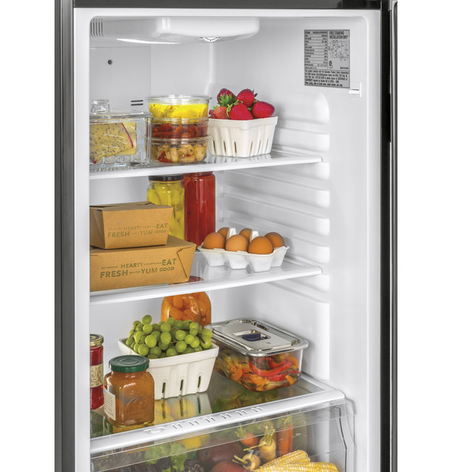 9.8 Cu. Ft. Top Freezer Refrigerator - HA10TG21SB - Haier Appliances