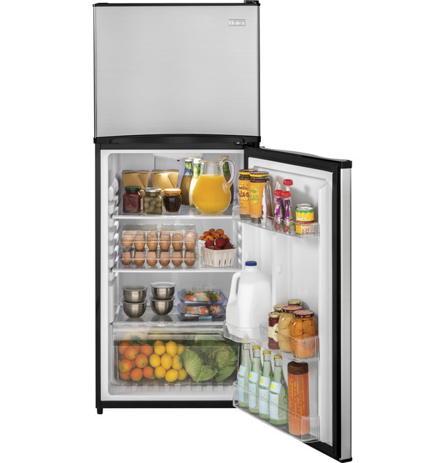 11.5 Cu. Ft. Top Freezer Refrigerator - HA12TG21SS - Haier Appliances