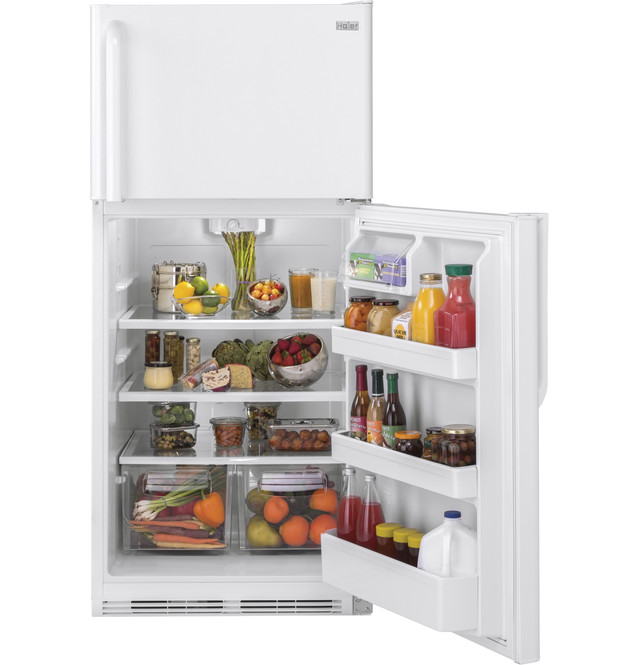 18.1 Cu. Ft. Top Freezer Refrigerator - HRT18RCPW - Haier Appliances 18.1 Cu. Ft. Top Freezer Refrigerator - HRT18RCPW - Haier Appliances