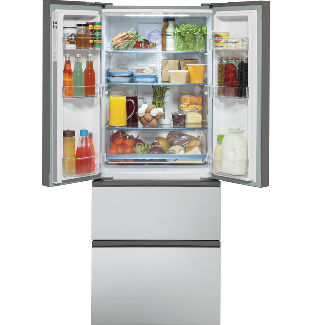 15-Cu.-Ft.Glass French-Door Refrigerator - HRF15N3BGF - Haier