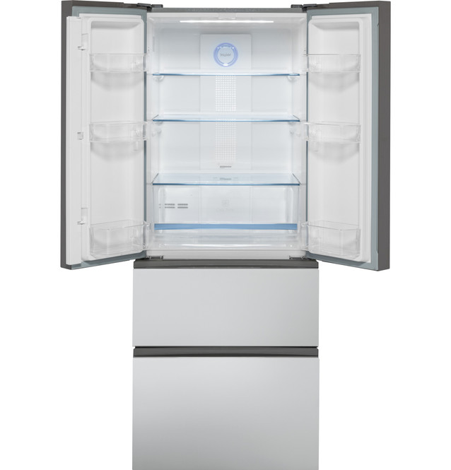 15-Cu.-Ft.Glass French-Door Refrigerator - HRF15N3BGF - Haier