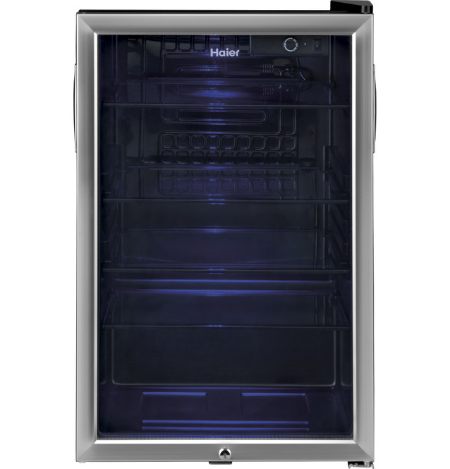 150-Can Beverage Center - HEBF100BXS - Haier Appliances