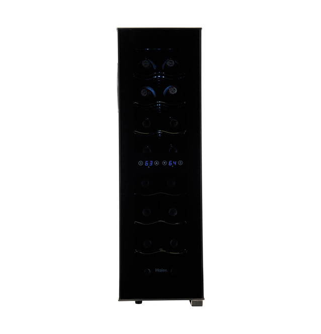 16-Bottle, Dual-Zone Wine Cellar - HVTEC16DABS - Haier
