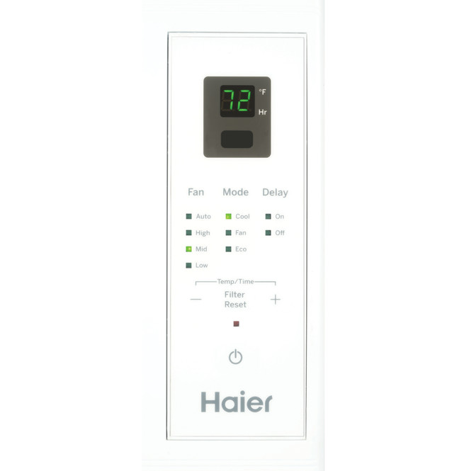 Haier 6,000 BTU Electronic Window Air Conditioner for Small Rooms up to 250  sq ft.