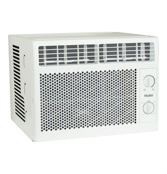 Haier 5,000 BTU Mechanical Window Air Conditioner for Small Rooms up to 150  sq ft.