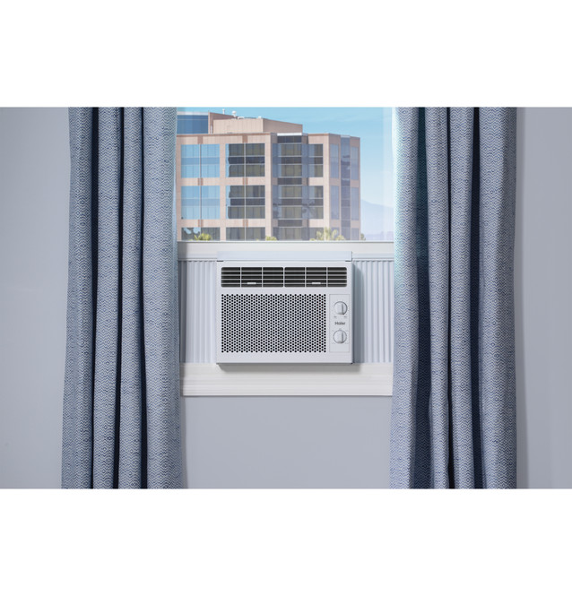 Haier 5,000 BTU Mechanical Window Air Conditioner for Small Rooms up to 150  sq ft.