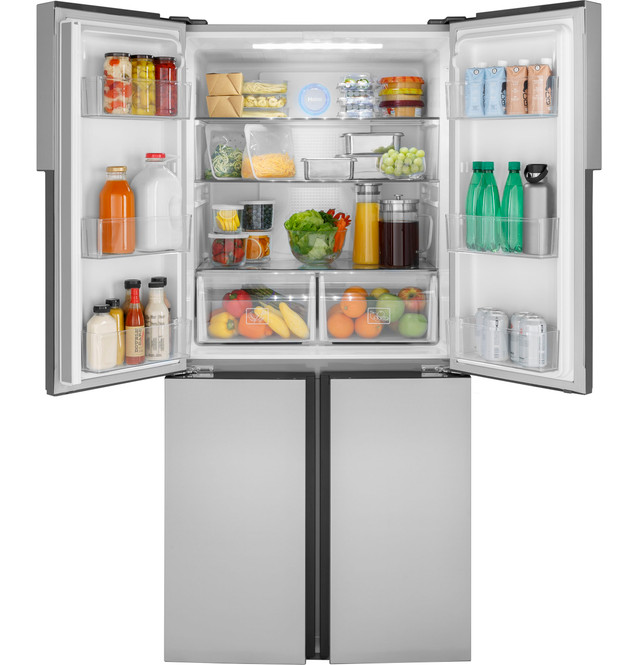 Haier ENERGY STAR® 16.8 Cu. Ft. Quad Door Refrigerator