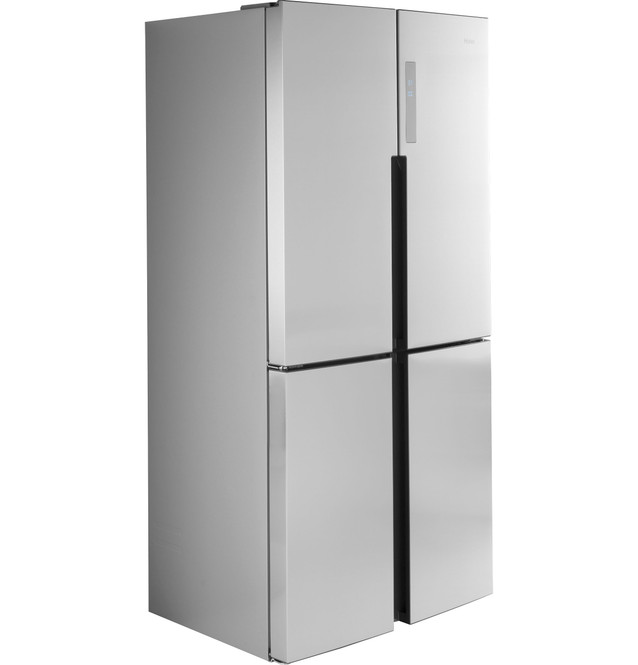 Haier ENERGY STAR® 16.8 Cu. Ft. Quad Door Refrigerator 