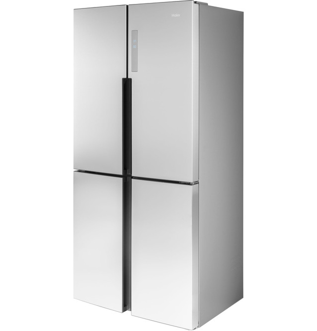 Haier ENERGY STAR® 16.8 Cu. Ft. Quad Door Refrigerator 