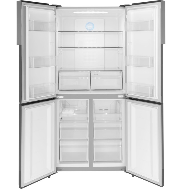 ID:G991560　４．５Ｋ（２０２０年ハイアール製） Haier ENERGY STAR® 16.8 Cu. Ft. Quad Door Refrigerator