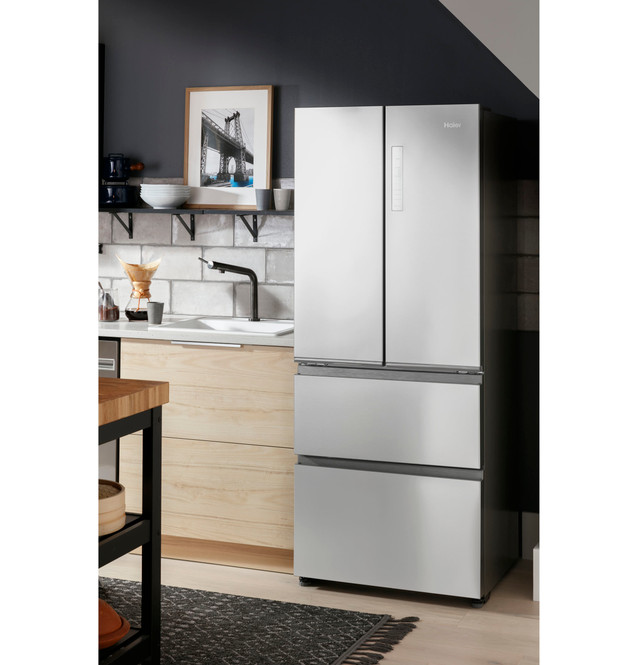 14.5 Cu. Ft. 4 Door Refrigerator - QJS15HYRFS - Haier Appliances