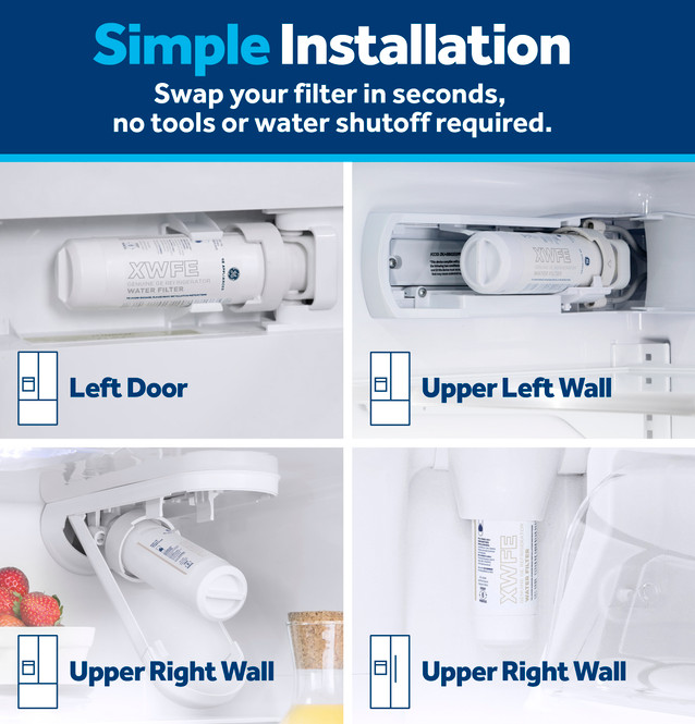 GE® XWFE™ REFRIGERATOR WATER FILTER - XWFE - Haier Appliances