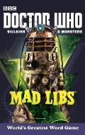 Doctor Who Mad Libs: Villains & Monsters