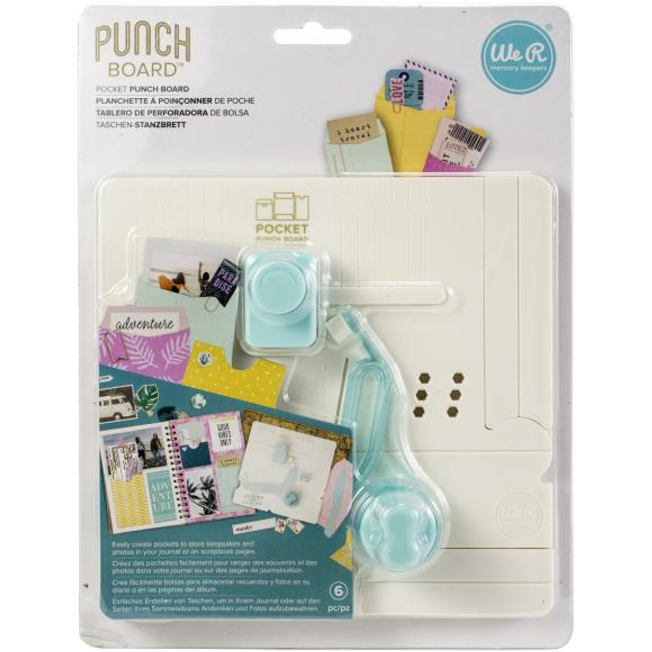 We R Memory Keepers - Journal Pocket Punch Board (WR660484)