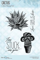 Blue Fern Studios - Clear Stamps - Cactus (852886) Blue Fern Studios - Clear Stamps - Cactus (852886)