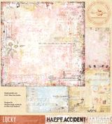 Blue Fern Studio - Happy Accident 12x12 dbl sided paper - Lucky (821080) Blue Fern Studio - Happy Accident 12x12 dbl sided paper - Lucky (821080)