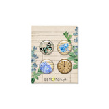 Lemon Craft - Gossamer Blue - Flair Embellishments self-adhesive decorative buttons (LB-GB01) Lemon Craft - Gossamer Blue - Flair Embellishments self-adhesive decorative buttons (LB-GB01)
