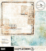 Blue Fern Studios - Happy Accident 2 - 12x12 dbl sided paper - Suave (850189) Blue Fern Studios - Happy Accident 2 - 12x12 dbl sided paper - Suave (850189)